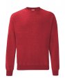 Heren Sweaters Fruit of the Loom set in 62-202-0 heather red